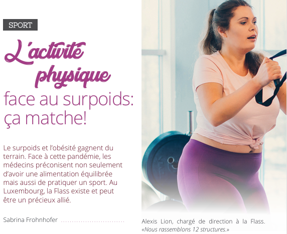 Letz be healthy – L’activité physique face au surpoids : ça matche ! 